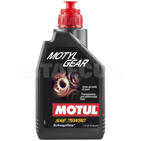 Масло трансмиссионное полусинтетическое 1л 75W-90 GL-4/GL-5 Motylgear MOTUL (317001)