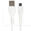 Кабель USB - microUSB 3А PD-B47m 1м белый Proda (PD-B47m-WHT)