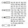 Набор бит с битодержателем 1/2" 3/8" 40 предметов в ложементе YATO (YT-5538)