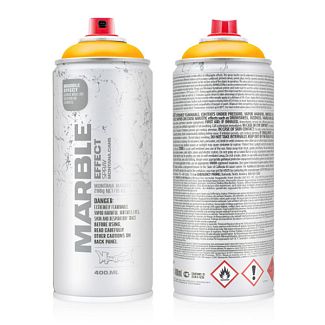 Краска декоративная эффект мрамора 400мл EM1000 желтая матовая Marble MONTANA