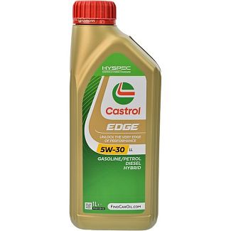 Масло моторное синтетическое 1л 5W-30 EDGE Titanium LL CASTROL