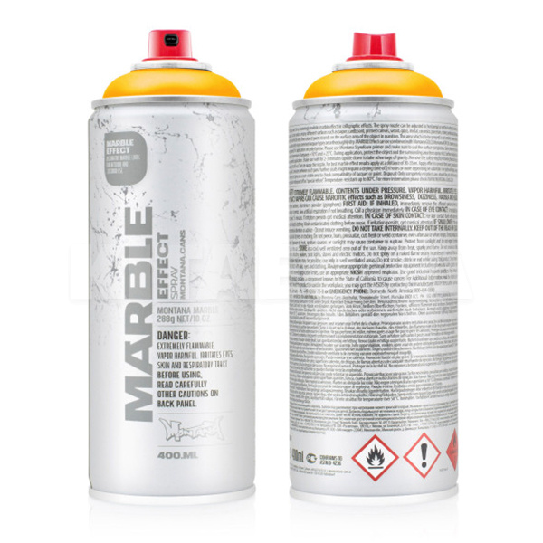 Краска декоративная эффект мрамора 400мл EM1000 желтая матовая Marble MONTANA (100092-MONTANA)