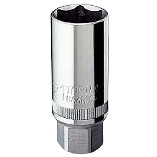 Головка свечная 6-гранная 18 мм 3/8" 64 мм TOPTUL