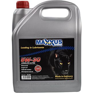 Масло моторное синтетическое 5л 5W-30 Longlife-Ultra Maxxus