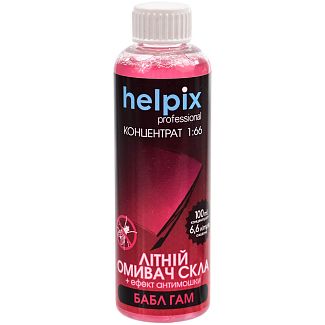 Омивач-концентрат літній "бабл" гам" 100мл Professional HELPIX