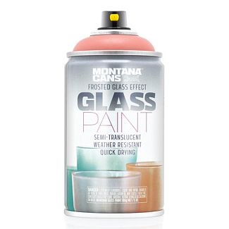 Краска для стекла 250мл 3010 "Matt Coral Red" матовая MONTANA