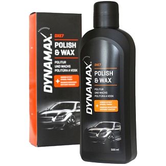 Поліроль для кузова з воском 500мл DXE7 POLISH AND Wax DYNAMAX