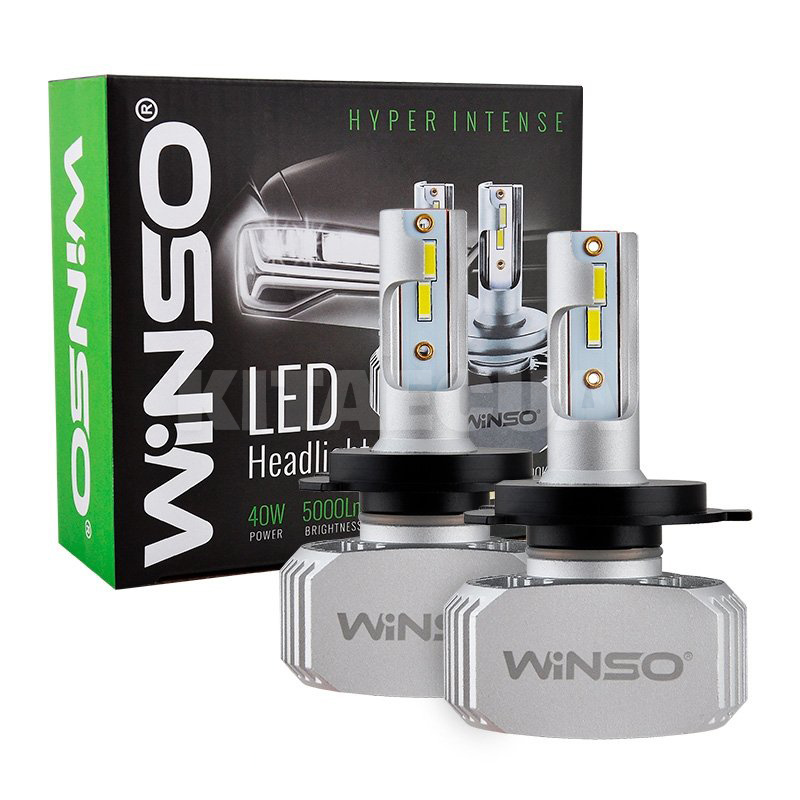 LED лампа для авто Hyper Intense P43t 40W 6000K (комплект) Winso (792400)