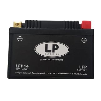Мото аккумулятор 48Вт 240А "+" справа LP Battery