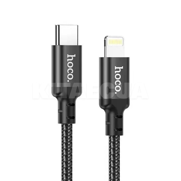 Кабель Type-C - Lightning 3A 20W X14 2м черный HOCO (6931474752208) - 2