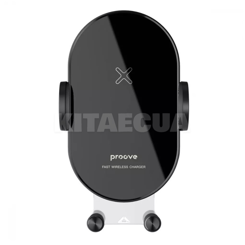 Автомобільний тримач на дефлектор/торпеду Rounded Energy 15W з бездротовою зарядкою PROOVE (479230001) - 3