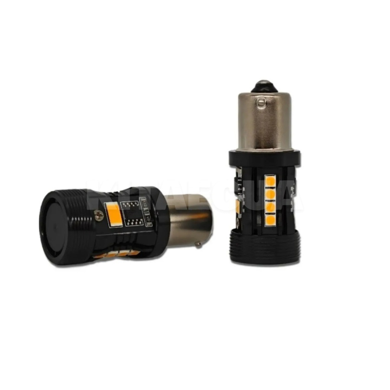 LED лампа для авто SL-CB7 PY21W 28W оранжевая (компл.) StarLight (00-00020792) - 2