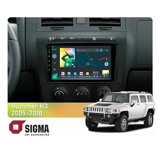 Штатна магнітола X9464 4+64 ГБ 9" Hummer H3 1 2005-2010 (L1) SIGMA4car