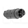 Перехідник 7.4 квт 32А 1-фаза TYPE 2 (станція) - Type 1 (американське авто) UACHARGER (A-C-AD-2-1)