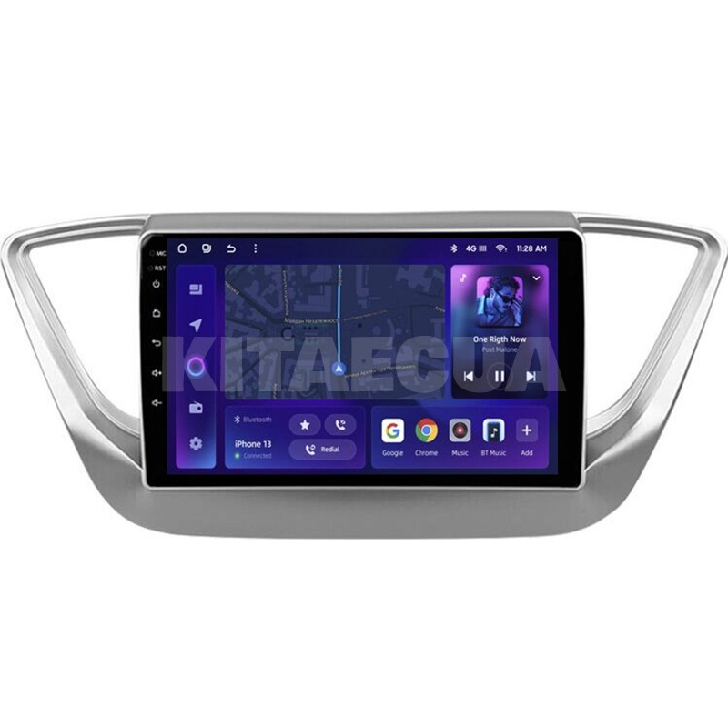Штатна магнітола MOSS M2 4+32 Gb 9" Hyundai Solaris 2 2017-2020 (B) AMS (49147)
