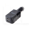 Автомобильное зарядное устройство 5 В 2.4 А черное PULSO (C-4803H-PULSO)
