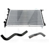 Радиатор охлаждения с патрубками KLM Autoparts на Chery QQ (S11-1301110KA-S11-1301110KA-S11-1303113KA-K)