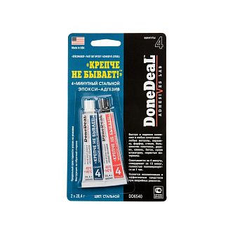 Клей епоксидний універсальний 2х28.4г DONE DEAL
