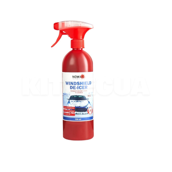 Розморожувач скла та замків 750мл NOWAX (NX75015)
