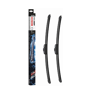 Щітка склоочисника (двірник) 550/530мм безкаркасна Bosch