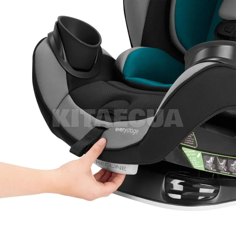 Автокресло детское EveryStage DLX Reefs 1.8-54.4 кг Evenflo (184) - 8