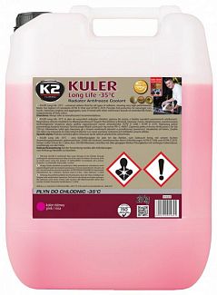 Антифриз-концентрат рожевий 20л G13 -30°C Kuler Long Life K2