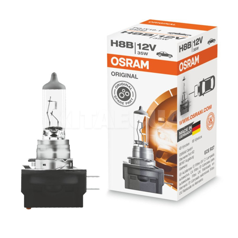 Галогенна лампа H8B 35W 12V Osram (64242-FS) - 2