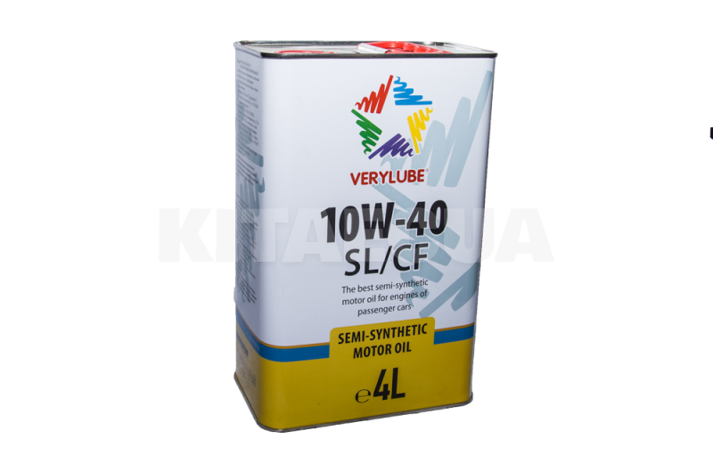 Масло моторное полусинтетическое 4л 10W-40 Verylube (XB20268) - 2