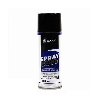 Фарба-емаль темно-синя 450мл AXXIS