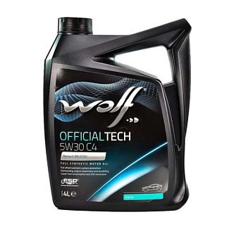 Масло моторне синтетичне 4л 5W-30 Officialtech C4 WOLF