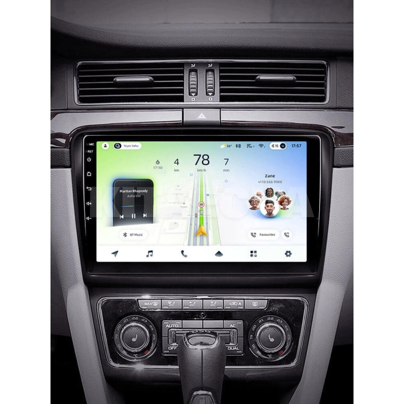 Штатная магнитола CC4L 4+64 Gb 10" Skoda Superb 2 B6 2008-2015 Teyes (72440) - 3