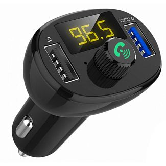 ФМ модулятор IDF-023 з дисплеєм та Bluetooth inDrive