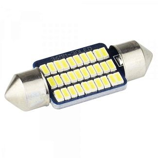 LED лампа для авто T11 C5W 1.6W 6000K DriveX
