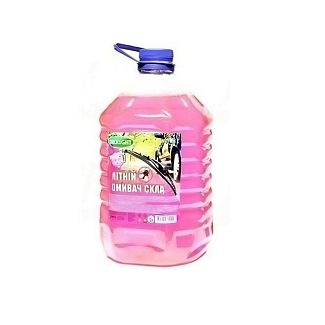 Омыватель стекла летний 5л (4.575 кг) красный OIL RIGHT