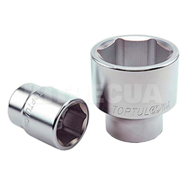 Головка торцева 6-гранна 50 мм 1" 75 мм TOPTUL (BAEA3250)