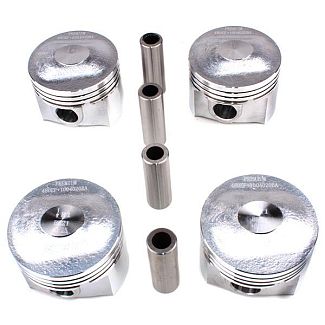 Поршни двигателя +0.25 (с пальцами) 4шт 1.6L PREMIUM