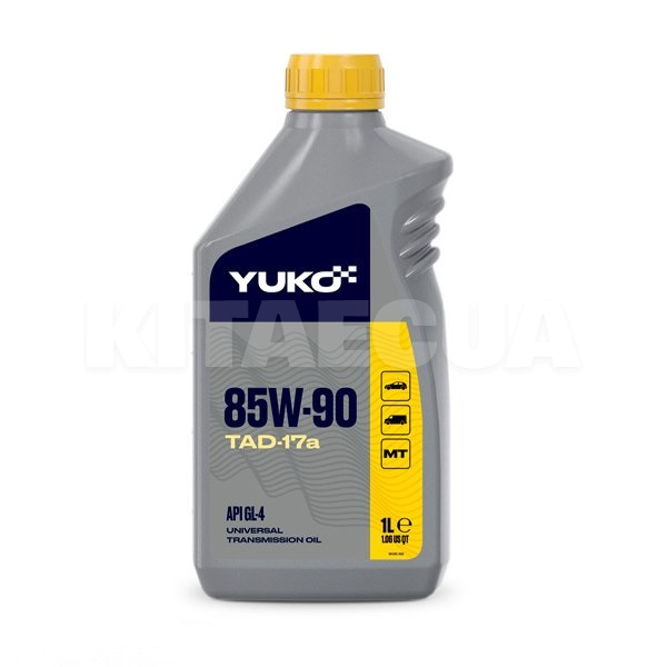 Масло трансмиссионное минеральное 1л SAE 85W-90 ТАД-17а Yuko (4820070242096)