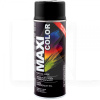 Краска-эмаль черно-графитовая 400мл универсальная декоративная MAXI COLOR (MX9011-MAXI COLOR)