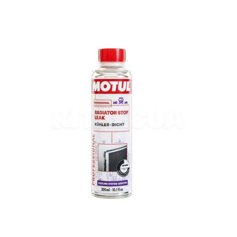 Герметик автомобільний радіатора і системи охолодження 300мл Radiator Stop Leak MOTUL (108126)