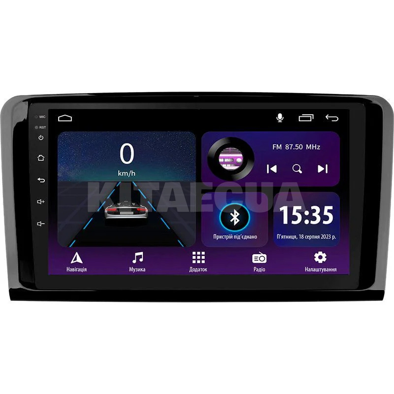 Штатна магнітола E9232 2+32 Gb 9" Mercedes Benz ML ML350 2005-2009 SIGMA4car (42022)