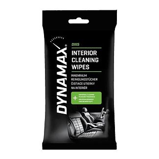 Влажные салфетки для авто DXI5 Interior Cleaning Wipes для пластика и ткани 24шт/уп DYNAMAX