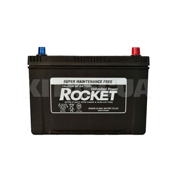 Аккумулятор автомобильный 95Ач 800А "+" справа Rocket (SMF 115D31L)