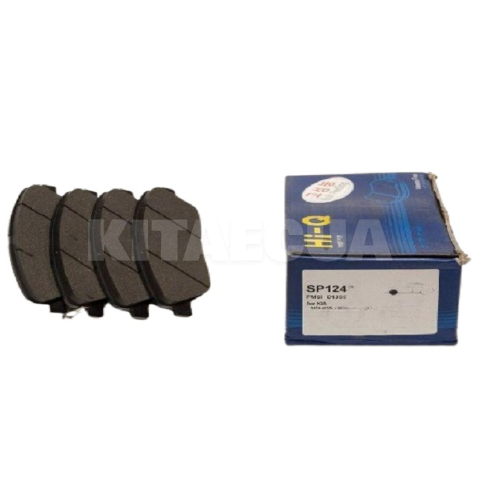 Колодки тормозные передние дисковые HI-Q (SP1248)