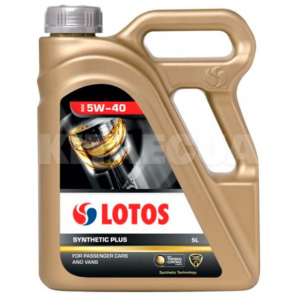 Масло моторное синтетическое 5л 5W-40 SYNTHETIC PLUS LOTOS (WF-K502Y00-0H1)