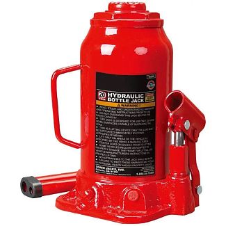 Домкрат гидравлический бутылочный до 20т (242мм-452мм) TORIN