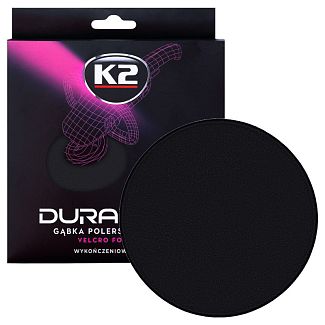 Коло для полірування 150Х25мм з липучкою Duraflex Black фінішна K2