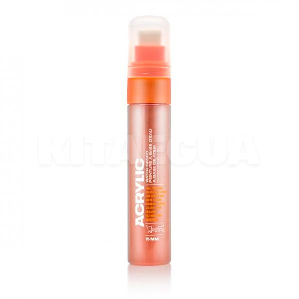 Маркер акриловый 15мм Shock Orange MONTANA (323157) - 3