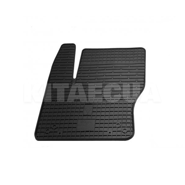 Резиновый коврик водительский Ford Focus III (C346) (2011-2018) FC2 клипсы Stingray (1007324 ПЛ)