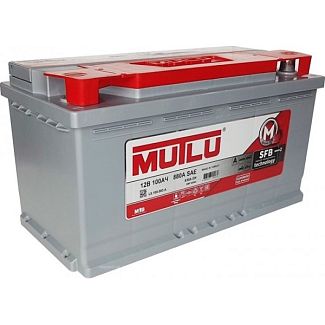 Аккумулятор автомобильный 100Ач 830А "+" справа Mutlu