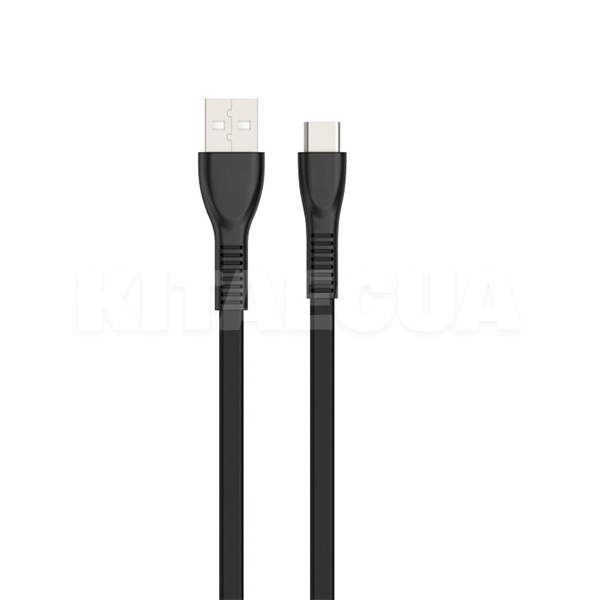 Кабель USB Type-C 2А HV-H612 1м чорний HAVIT (HV-H612 1m)